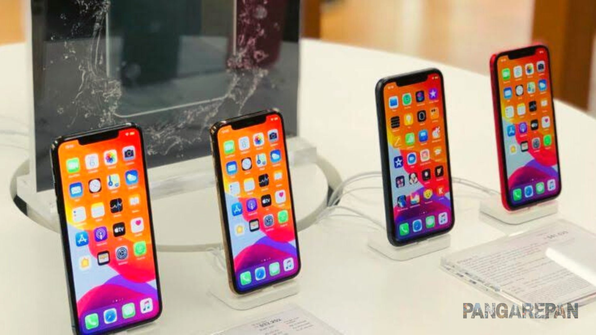 HP Android Mirip iPhone X